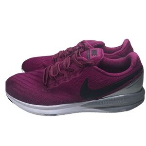 Nike Air Zoom Structure Magenta & Black Sz 9.5